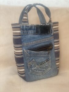 デニムリメイクバッグ