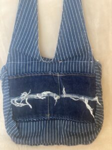 デニムリメイクバッグ
