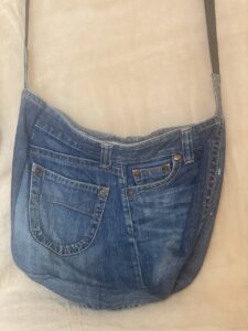 デニムリメイクバッグ