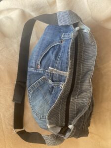 デニムリメイクバッグ