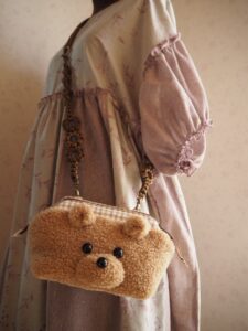 もこもこあにまるポーチ(使用感)